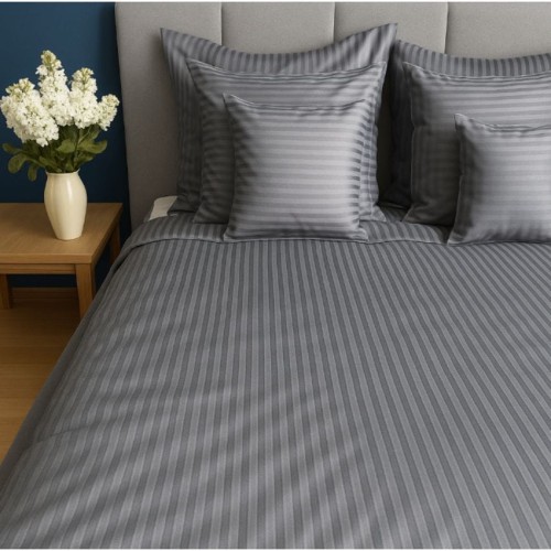 Pościel adamaszkowa szara